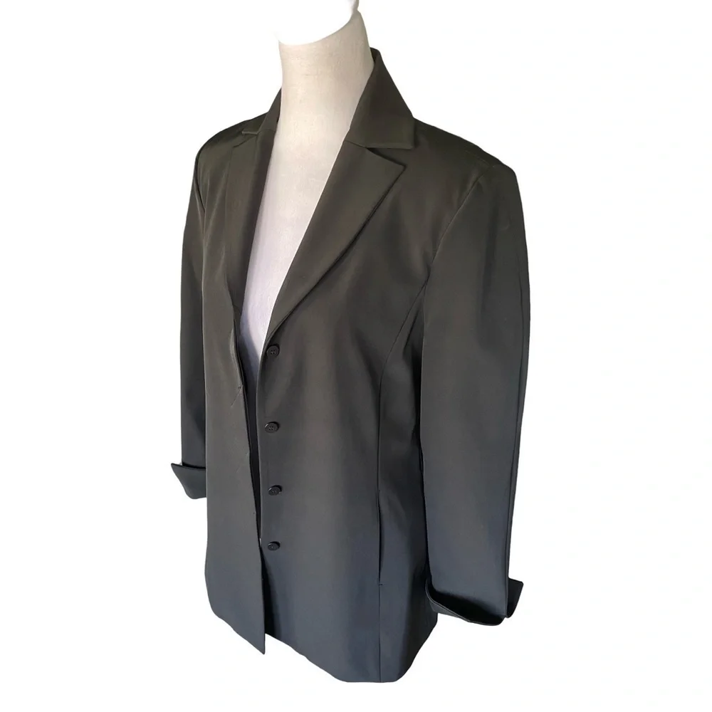 Kasada Black Blazer Jacket Size 6